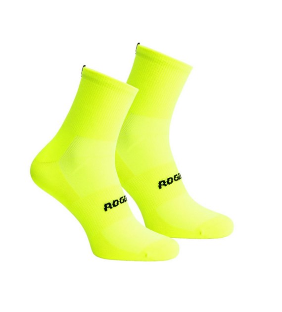 Rogelli skarpetki ESSENTIONAL 2 pack żółte XL