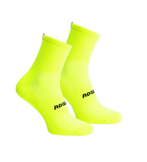Rogelli skarpetki ESSENTIONAL 2 pack żółte XL