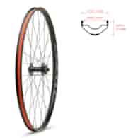 WTB Koło PROTERRA i30x27,5'' prz.100x15 32 6 śrub