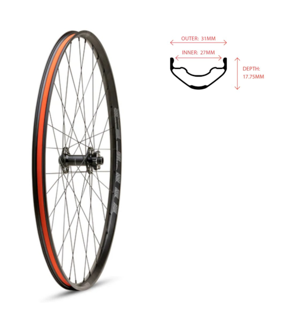 WTB Koło PROTERRA i30x27,5'' prz.100x15 32 6 śrub