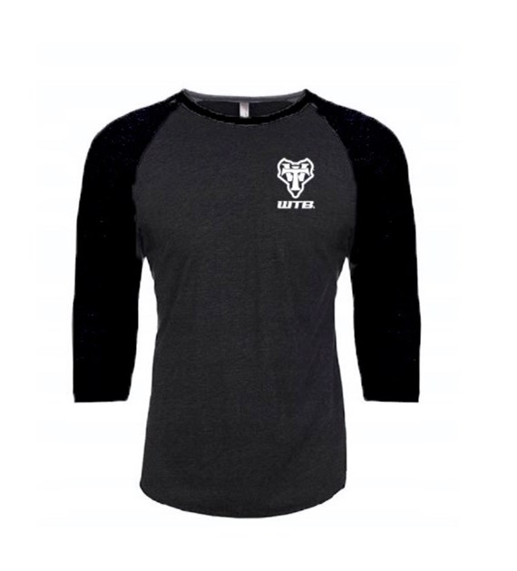 WTB Koszulka RAGLAN 3/4 rękaw szaro czarna M