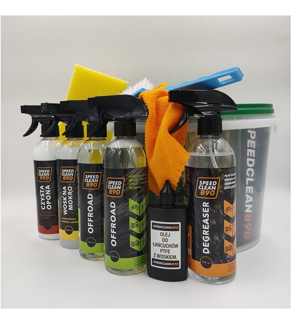 SPEEDCLEAN890 Zestaw do mycia i pielęgnacji