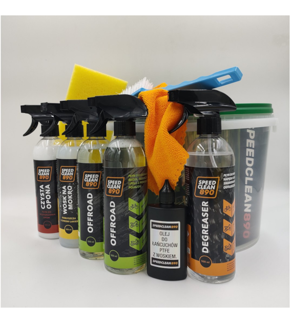 SPEEDCLEAN890 Zestaw do mycia i pielęgnacji