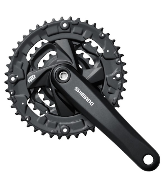 SHIMANO mech. korbowy FCM371 48x36x26 czarny