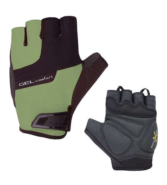 CHIBA rękawiczki GEL COMFORT XXL oliwkowe