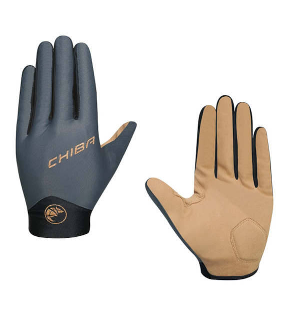 CHIBA rękawiczki ECO GLOVE PRO TOURING szare L