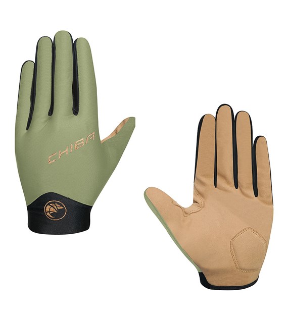 CHIBA rękawiczki ECO GLOVE PRO TOURING oliwkowe M