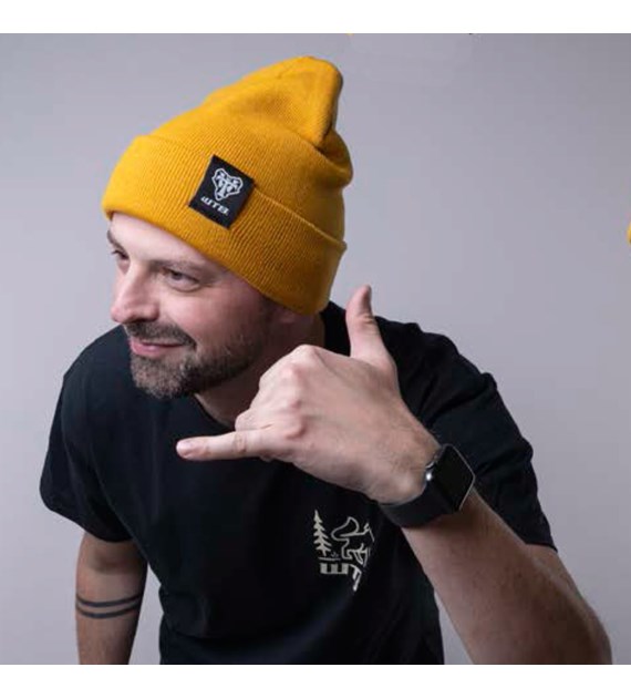 WTB czapka zimowa musztardowa uni