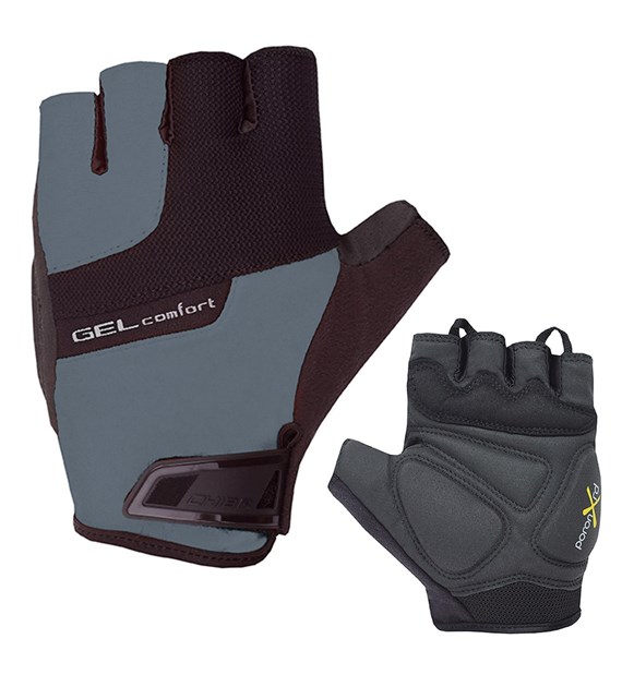 CHIBA rękawiczki GEL COMFORT S szare