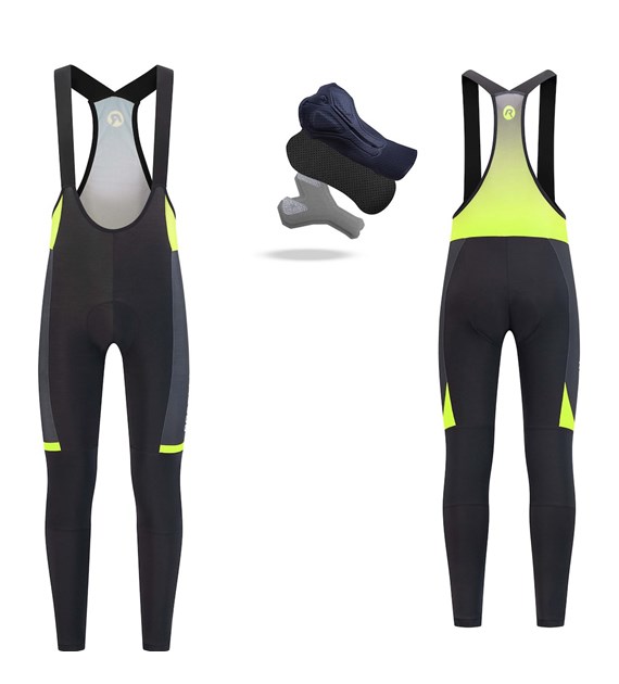 Rogelli rajtuzy FUSE II czarno żółte M