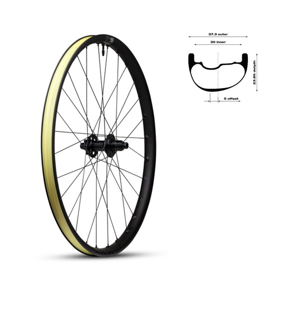 WTB Koło CZR i30x29'' tył148x112 28 6 śrub XDR