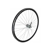 Koło 28'' tył torpedo stożek P-srebrna/O-czarna