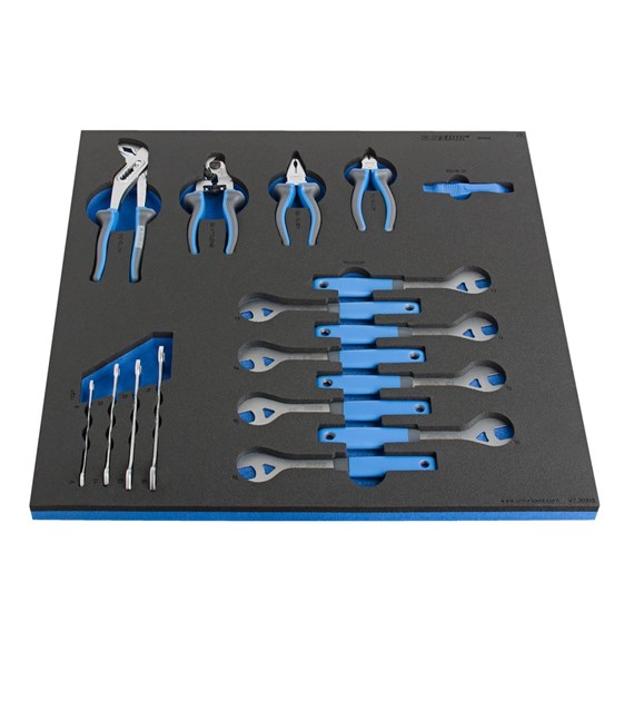 UNIOR Zestaw kluczy na wkładce  do 2600B