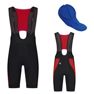 Rogelli spodenki TYRO II czarno czerwone S