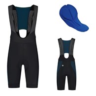 Rogelli spodenki TYRO II czarno niebieskie S