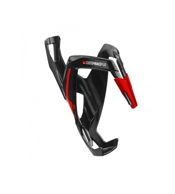 ELITE Koszyk na bidon Custom Race+ czarno czerwony