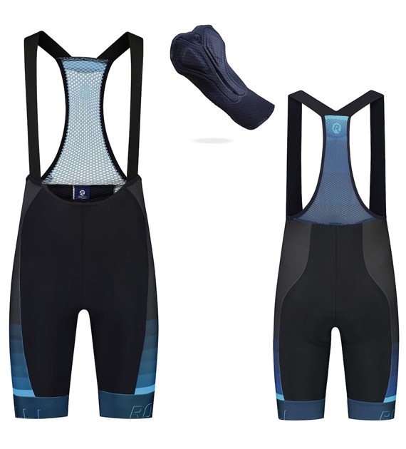 Rogelli spodenki HERO II czarno niebieskie M