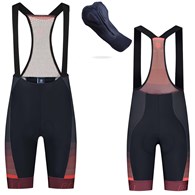 Rogelli spodenki HERO II czarno czerwone XL