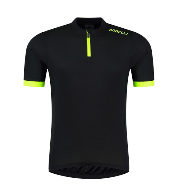 Rogelli koszulka CORE KIDS 140-152 czarno żółta
