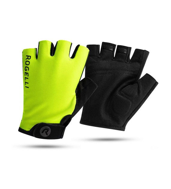 Rogelli rękawiczki CORE KIDS żółte 128-140