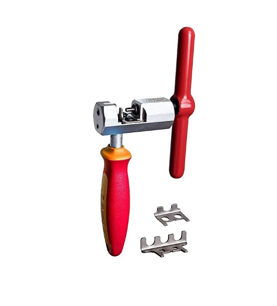 UNIOR Wyciskacz pinów łańcucha Master czerwony