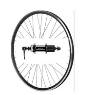 Koło 28'' tył kaseta QR stożek O-cz./P-cz. Shimano