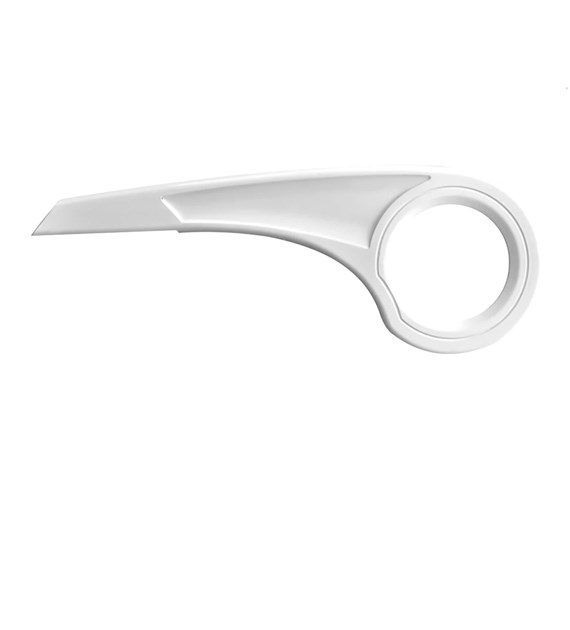 Osłona łańcucha Polipropylen biała