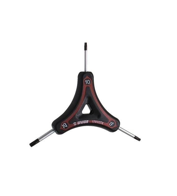 UNIOR Trójstronny klucz Torx 10,15,25 US