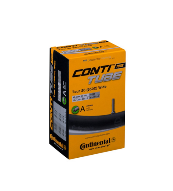 CONTINENTAL dętka TOUR26 WIDE 47/62-559 AV40 mm