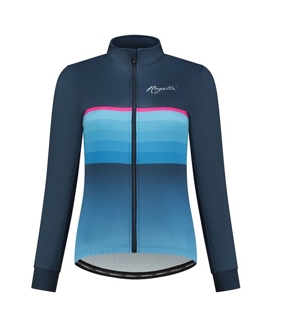 Rogelli bluza IMPRESS II LDS niebiesko różowa S