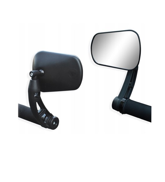 Lusterko w kierownicę AJS COMFORT PLUS czarne