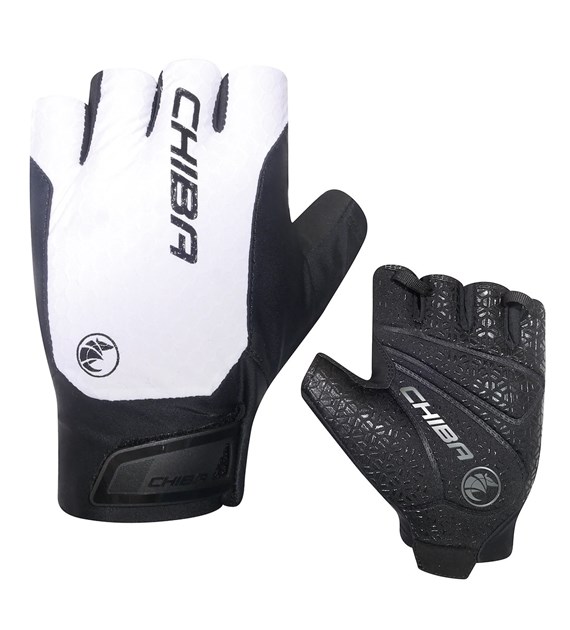 CHIBA rękawiczki PURE RACE II L białe