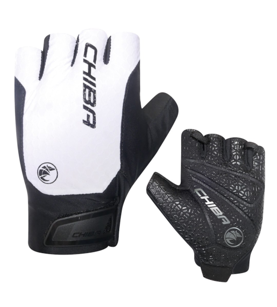 CHIBA rękawiczki PURE RACE II L białe