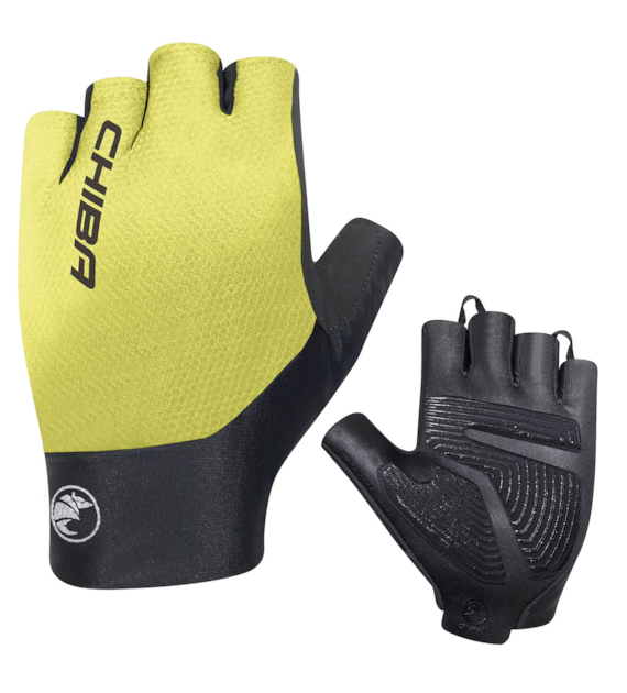 CHIBA rękawiczki TEAM GLOVE PRO S żółte