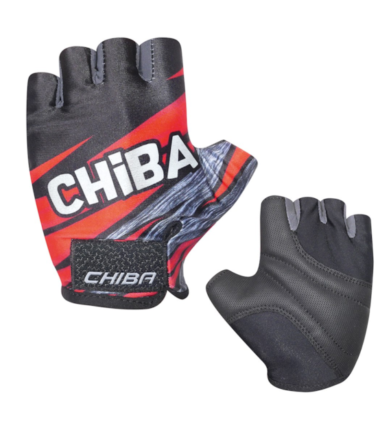 CHIBA rękawiczki KIDS czerwone M