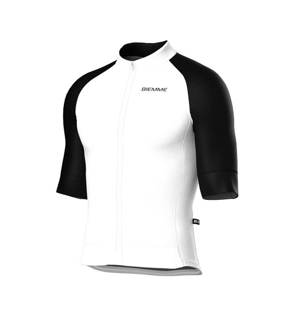 Biemme koszulka HILL biało czarna XL