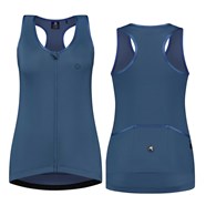 Rogelli koszulka bez rękawków ABBEY granatowa S