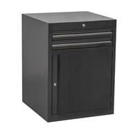 UNIOR Szafa narzędziowa szeroka 2 szuflady