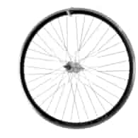 Koło 27,5'' tył wolnobieg O-czarna/P-srebrna