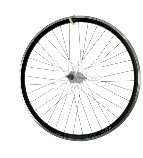 Koło 27,5'' tył wolnobieg O-czarna/P-srebrna