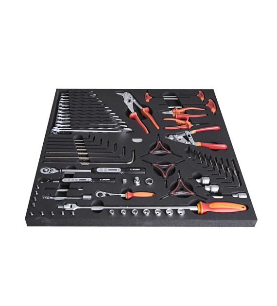 UNIOR Zestaw kluczy na wkładce 4