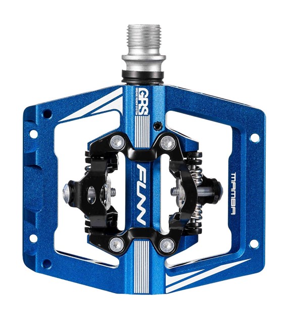 FUNN pedały MAMBA S jednostronne niebieskie