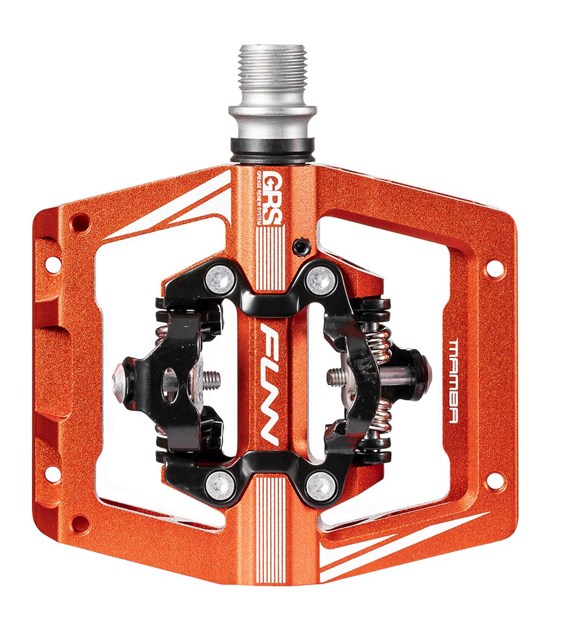 FUNN pedały MAMBA S jednostronne pomarańczowy