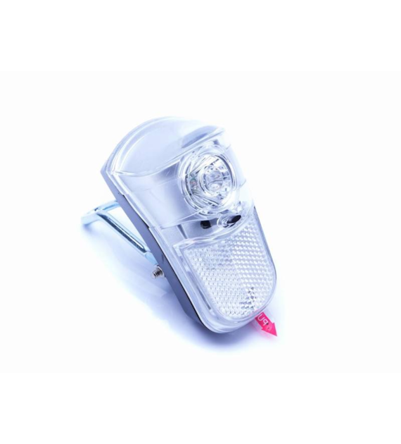 Lampa przód 1LED bateria wspornik