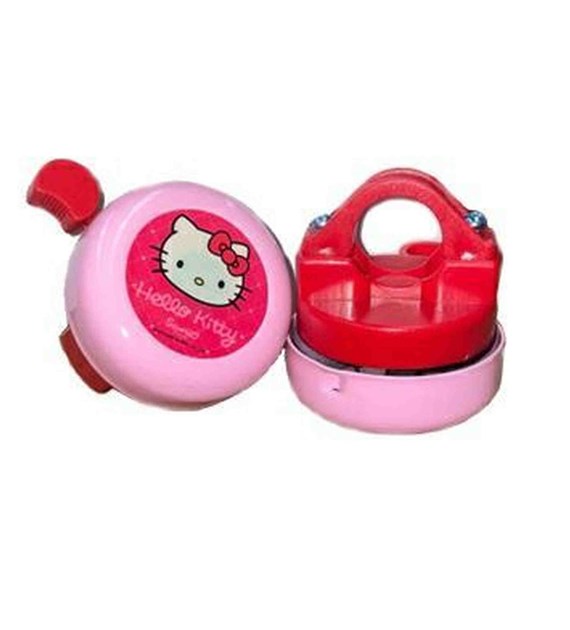 Dzwonek LE4 różowy Hello Kitty pakowane po 6 sztuk