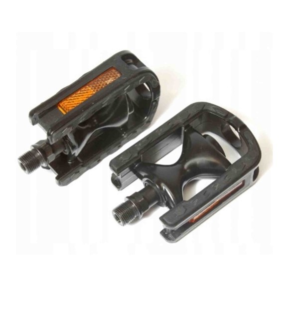 Pedały CITY ALU  Czarne