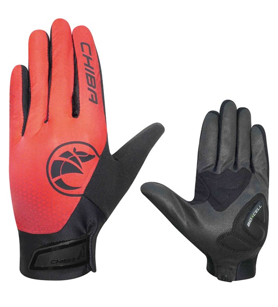 CHIBA rękawiczki BIOXCELL TOURING czerwone S