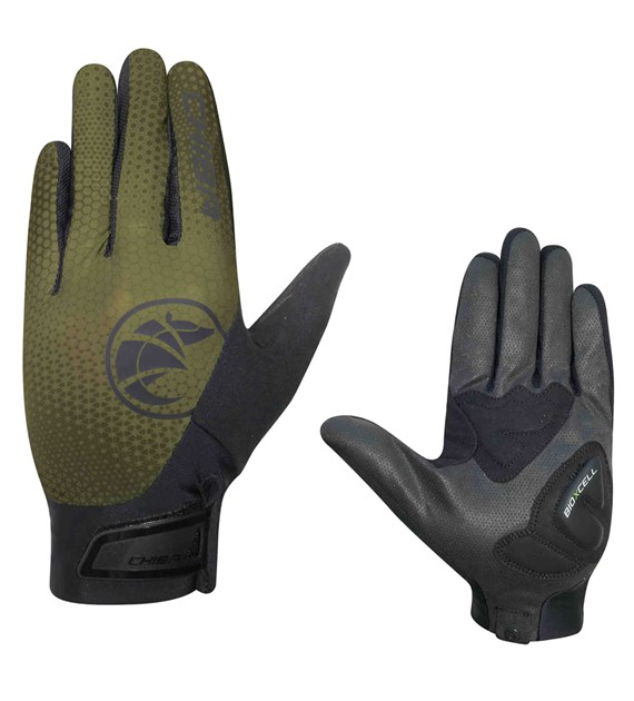 CHIBA rękawiczki BIOXCELL TOURING oliwkowe S