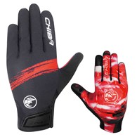 CHIBA rękawiczki DOWNHILL YOUTH S czerwone