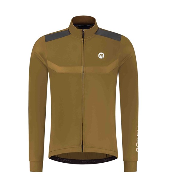 Rogelli koszulka dł. rękaw MONO L brązowa